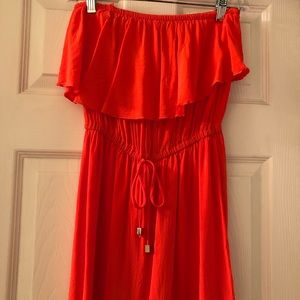 Strapless romper. New without tags. Never worn.